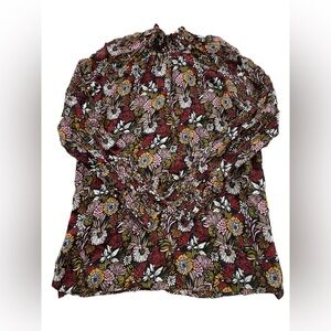 Zara Floral Blouse - Multicolor